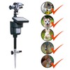 Yardeen Outdoor Repellent for Yard Motion Activated with Solar Panel