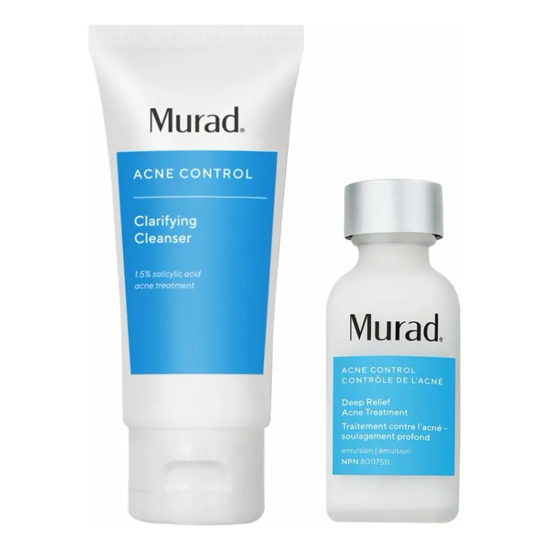 Murad - Kit Limpiador Y Anti-acne Tipo De Piel Grasa
