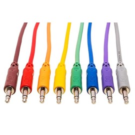 HOSA CMM-815 3.5 mm TS to 3.5 mm TS Unbalanced Patch Cables, 6 Inch
