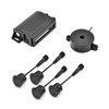 Promata PS02 Car Rear Parking Sensor Kit with Buzzer,4 58KHz
