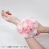 Towa Sangyo Body Towel, Soft Foam Silver Antibacterial Nylon Towel,