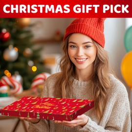 HAPPYPOP Christmas Gifts Stocking Socks For Women - Secret Santa Socks Xmas Stocking Stuffers For Her Mom, Gifts For Sister In Law, Cool Sister In Law Gifts