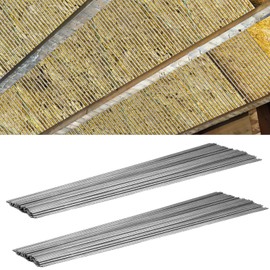 150 Pcs Insulation Support Wire 24 Inch Insulated Bracket Insulation Holder Wire Metal Insulated Support Rods for Ceiling Attic Insulation