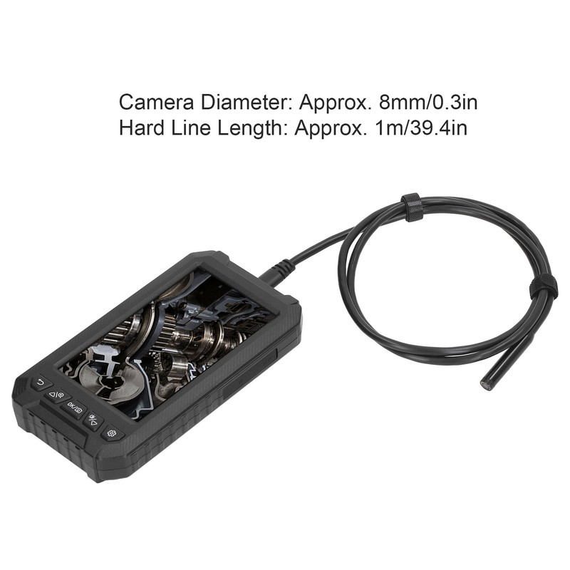 Industrial Endoscope 8mm Lens 1m Hard Line 1080P HD 5