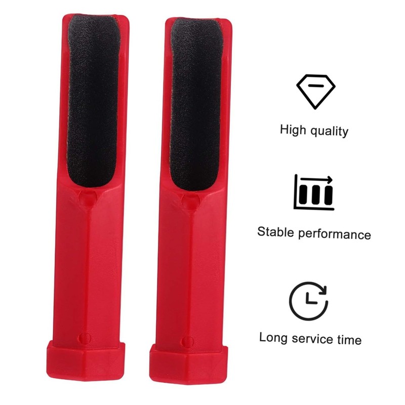 Totority 2Pcs Billiard Cue Shaper Burnisher Lightweight Cue Tip Repair