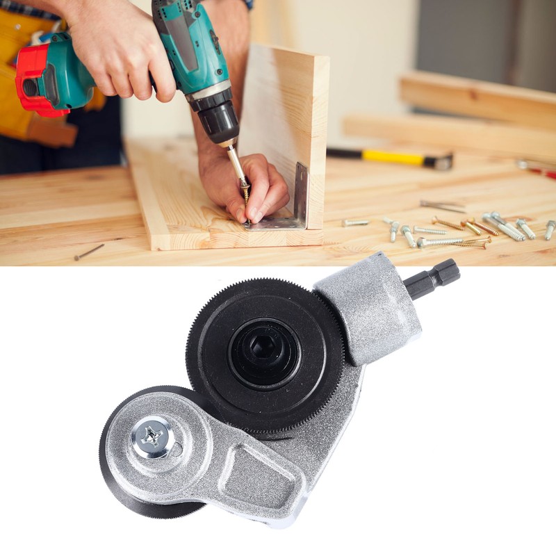 Electric Drill Refitting Plate Shears Attachment Power Drill to Sheet