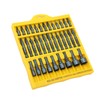 35Pcs Screwdriver Bit Set Magnetic S2 Steel 1/4in Hex Shank