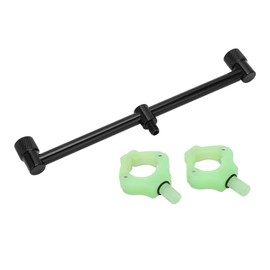 Fishing Rod Holder Lightweight Magnetic Bracket Head Fishing Rod Tail Rest Holder Tool Accessories(2 Head 25cm 9.8in Bracket 2x Bracket Head )
