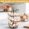 Metal Egg Holder Countertop,Fresh Egg Holder Countertop,Egg storage for countertop,Spiral