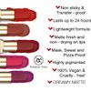 Phoera Non Transfer Lipstick Waterproof, smudge-proof and mask-proof feeling weightless