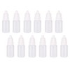 jeufun 10ml/0.34oz Eye Dropper Bottles, 12 PCS Plastic Dropper Bottles,