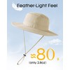 FURTALK Sun Hat for Men Women Packable Wide Brim Summer