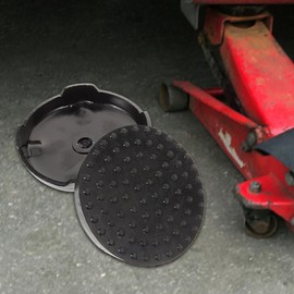 Anneome Hydraulic Jack Pad for Floor Jack, Firm Support, Anti-Slip Durable Jack Adapter, Easy to Use Construction for Garage Work