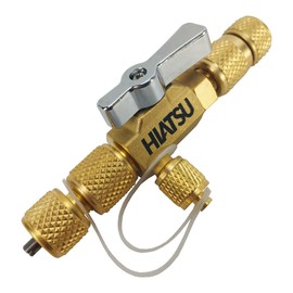 HVAC Valve Core Removal Tool | 1/4" & 5/16" SAE | Vacuum-Rated to 20 Microns | High-Flow for R410A R22 R32 Systems | Magnetic Tip for Strong Hold | VCRH-1