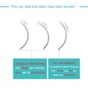 Qeelasee Eyelash Extensions Fake Mink Individual Lashes 0.05 C Curl