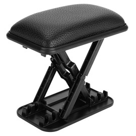 Cocoarm Universalauto Armlehnenblock Linke Handstütze Einstellbare Höhe mit Anti -Slip -Gummi Design für Fahrkomfort Schwarz