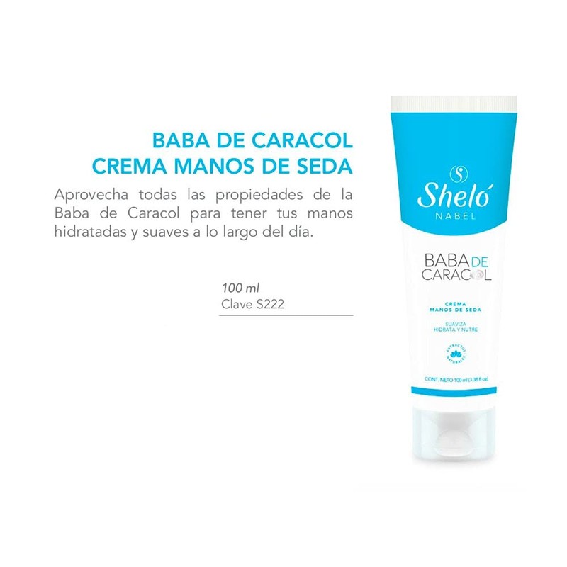 Kit 2 Babas De Caracol Manos De Seda Rejuvenece Aclara