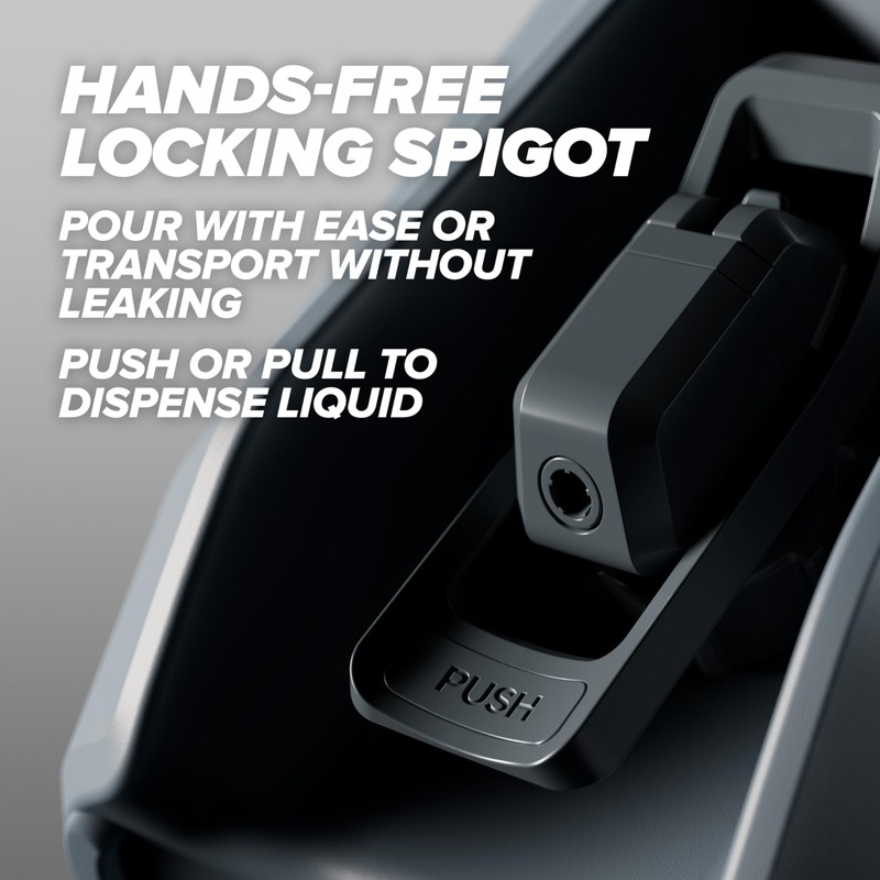 Gatorade Hydration Cooler, 6 Gallon, Grey