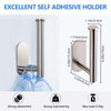 XUJIAHE Toilet Paper Holder, Rustproof Adhesive Toilet Paper Holder, Stainless