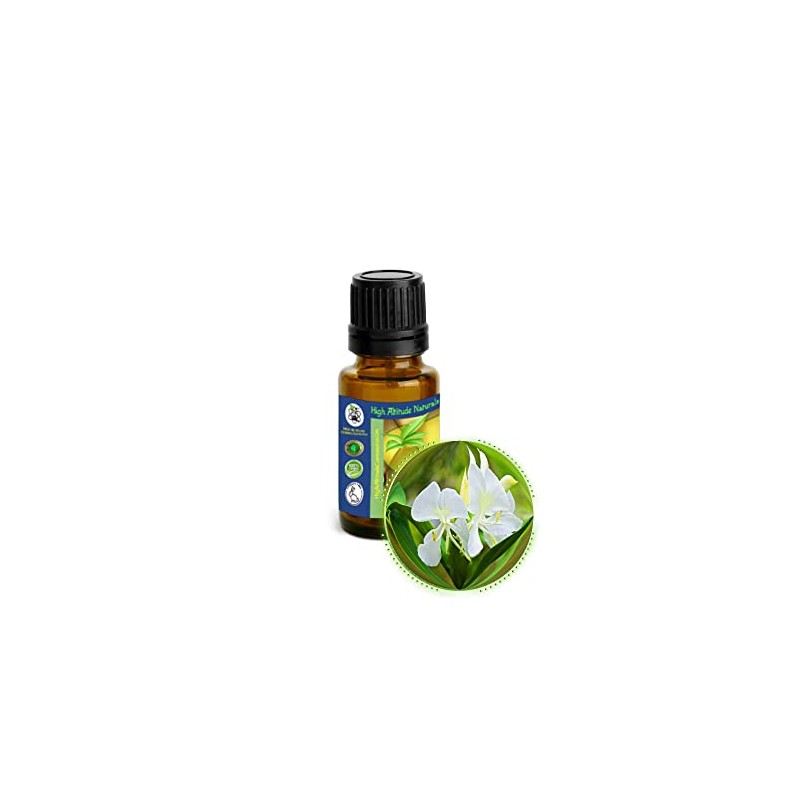 15ml (1/6oz) White Ginger Lily (Hedychium Coronarium) Absolute Essential Oil
