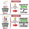 SAPLIZE Golf Grips, 13 Grips with 15 Free Tapes, Rubber