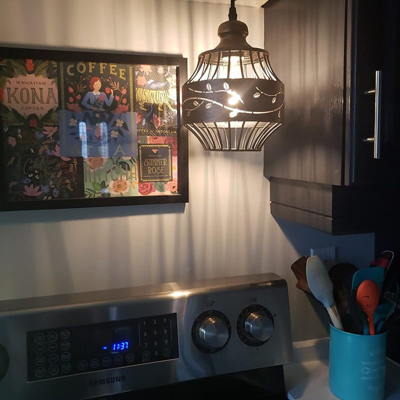 YLONG-ZS Vintage Hanging Lamp Plug in Pendant Lights,Hanging Lights with