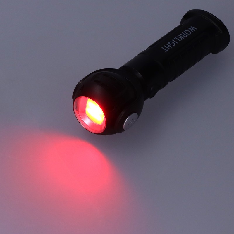 Magnetic Work Light Emergency LED Rotation Rechargeable Lamp Industrial Supplies