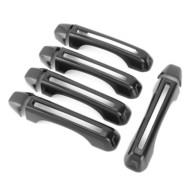 10Pcs Set ABS Exterior Door Handle Cover Trim Fits for