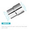Universal 2.25" ID 2.5" ID Exhaust Pipe Adapter Connector Reducer