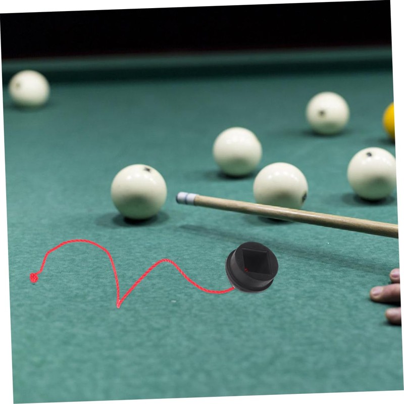 Mipcase 2pcs Snooker Cue Chalk Holder Rubber Non Slip Billiards