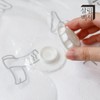 Household White Paper Blanket Compression Pack Vacuum Pack 4 Piece