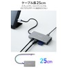 Elecom DST-W15 USB-C Hub Docking Station 10 in 1 Dual
