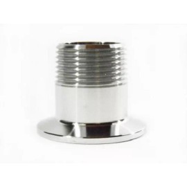 Affordable Distillery Equipment LLC 1.5" Tri Clamp to 1.5" Male NPT Adapter, 304,Stainless Steel NPT Adapter