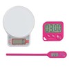 Pearl Metal D-5879 Digital Kitchen Scale, For 2.2 lbs (1.0