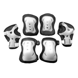 Lecute Kit Rodilleras Coderas Muñequeras Para Niñas Niños Proteccio