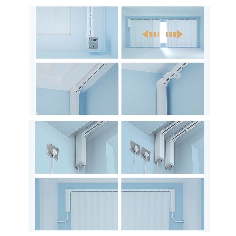 WiFi Smart Curtain Motor Ultra Silent Remote Control Electric Curtain