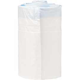Caring Disposable Commode Liners – 50 Count Universal Fit Toilet Liners for Bedside Commodes, Camping, Travel & More – Leak-Proof, Easy-Tie Bags