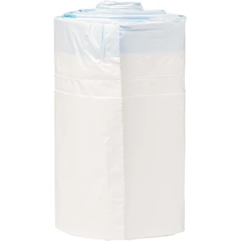 Caring Disposable Commode Liners – 50 Count Universal Fit Toilet Liners for Bedside Commodes, Camping, Travel & More – Leak-Proof, Easy-Tie Bags