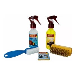 Lux-z Kit Limpiador Especial Completo  Para Gamuza Y Ante