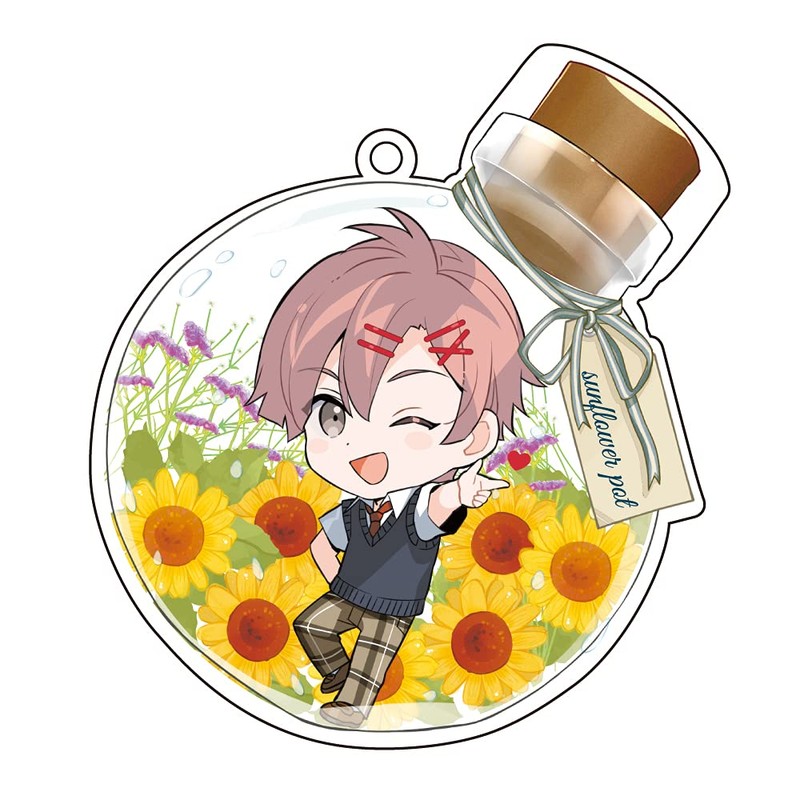 Hagoromo Acrylic Makeup Cover #Sunflower