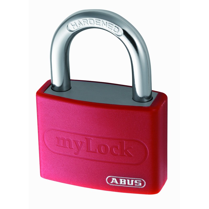 Abus T65AL/40mm Aluminium Padlock Red KA