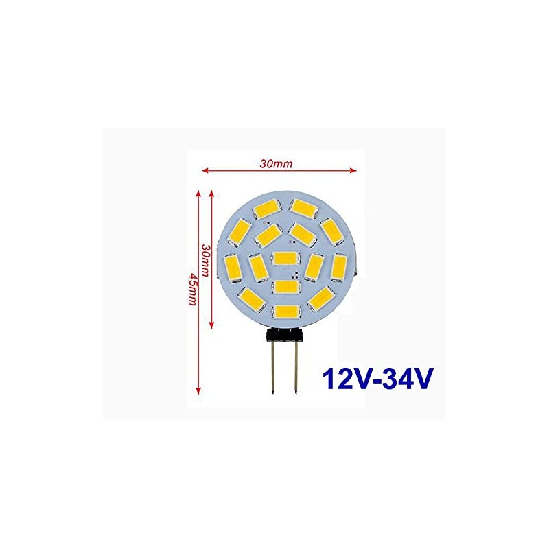 ShuoHui G4 LED 12V 24V Dimmable, 3.5W 350 Lumen 15
