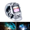 Auto Darkening Welding Helmet 93x43mm Large View Screen 2 Sensors