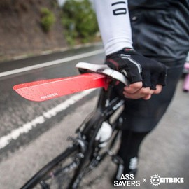 ZEITBIKE Ass Savers Bicycle Fender | Generation 4 - Regular | Rear/Saddle Mudguard with Flip Tip Attachment System