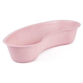 Medegen H310-10 Emesis Basin, Graduated, Dusty Rose, 700mL Capacity, 9.7" x 4.7" x 2" Size, Pack of 250