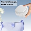 GmeDhc Braces Box with Strainer, Portable Denture Box Cover, Invisible