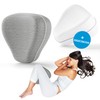 BACK BODYGUARD Side Sleeper Pillow with 2 Covers - Knee