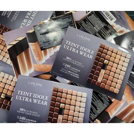 Lancôme 50 X Lancome Teint Idole Ultra Wear Foundation 6 Shades Sample Cards