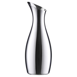 Zone Denmark Rocks Water Carafe 1 Litre Stainless Steel Water Jug Diameter 10 cm Height 26 cm 1 Litre Polished Stainless Steel