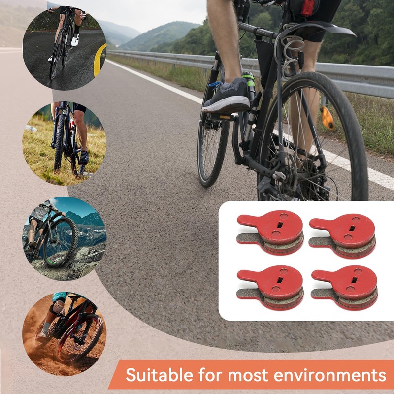 Agatige Bicycle Disc Brake Pads, Electric Bicycle Disc Brake Pads